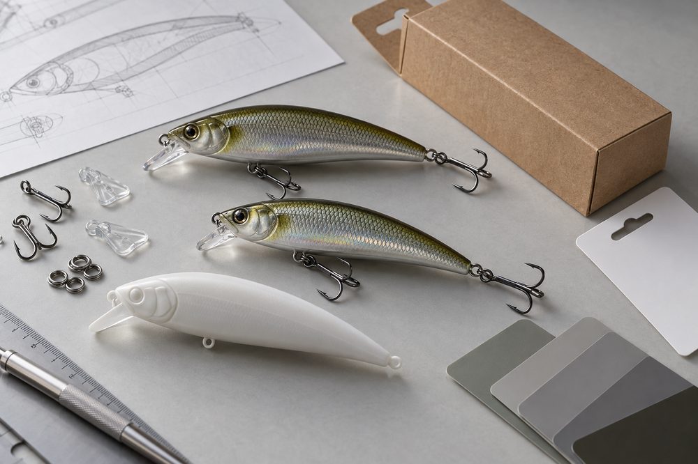 Review the lure, components and packaging as one product