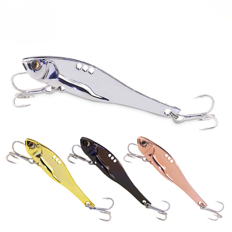 Lure Long Lure Vib Zinc Alloy Artificial Hard Bait Fresh Water Seawater Long-distance Full