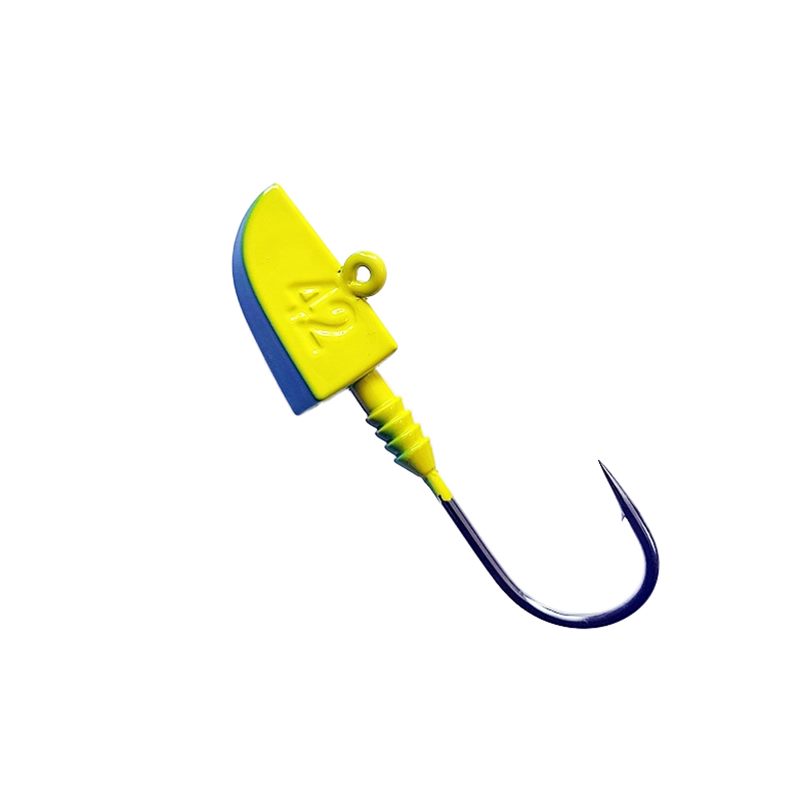 High-Quality Lead Jig Head Hooks, 14g/28g/42g/56g Non-Slip Heavy Duty Fish Hooks, BKK Blac