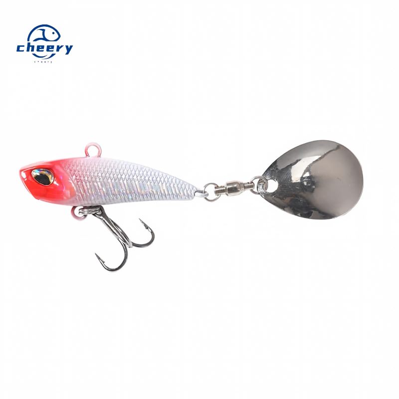 Cheery Rotating Sequins Metal Composite Artificial Hard Bait with Long-distance Casting Lu