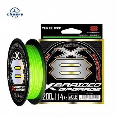 Cheery 8 Strand Braided PE Floating Line Japanese Original Fiber Ultra Smooth YGK Replacem