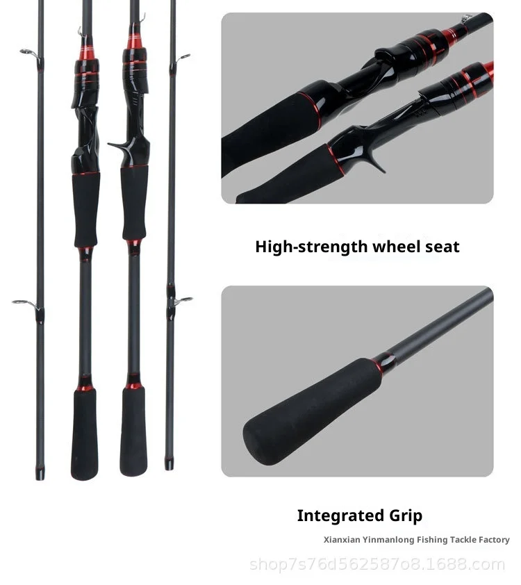 Cheery Lure Rod Adjustable Telescopic Boat Carbon Lure Rod - view 13