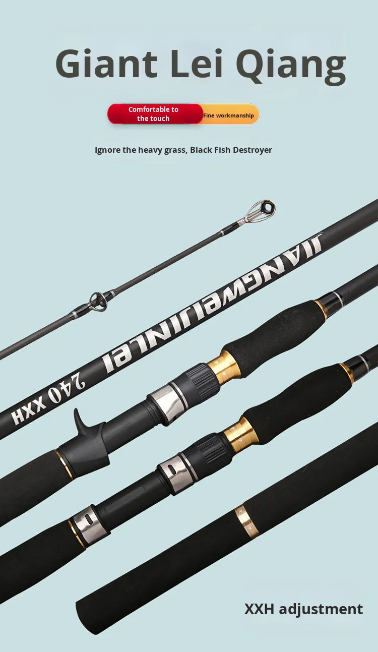 CHEERY New Arrival Hot Sell Rod Carbon Lure fishing rod - view 9