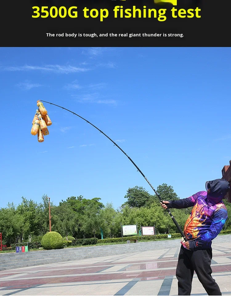 CHEERY New Arrival Hot Sell Rod Carbon Lure fishing rod - view 15