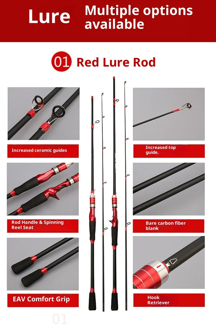 CHEERY Factory Wholesale Carbon Lure Rod Carbon Lure Rod - view 8