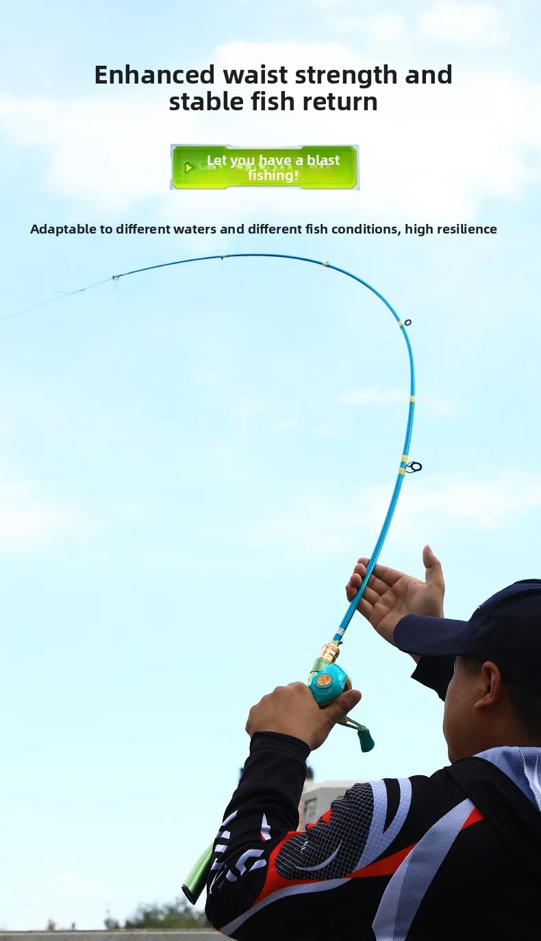 Lure Rod Set Carbon Fiber Medium Carbon Lure Rod - view 14