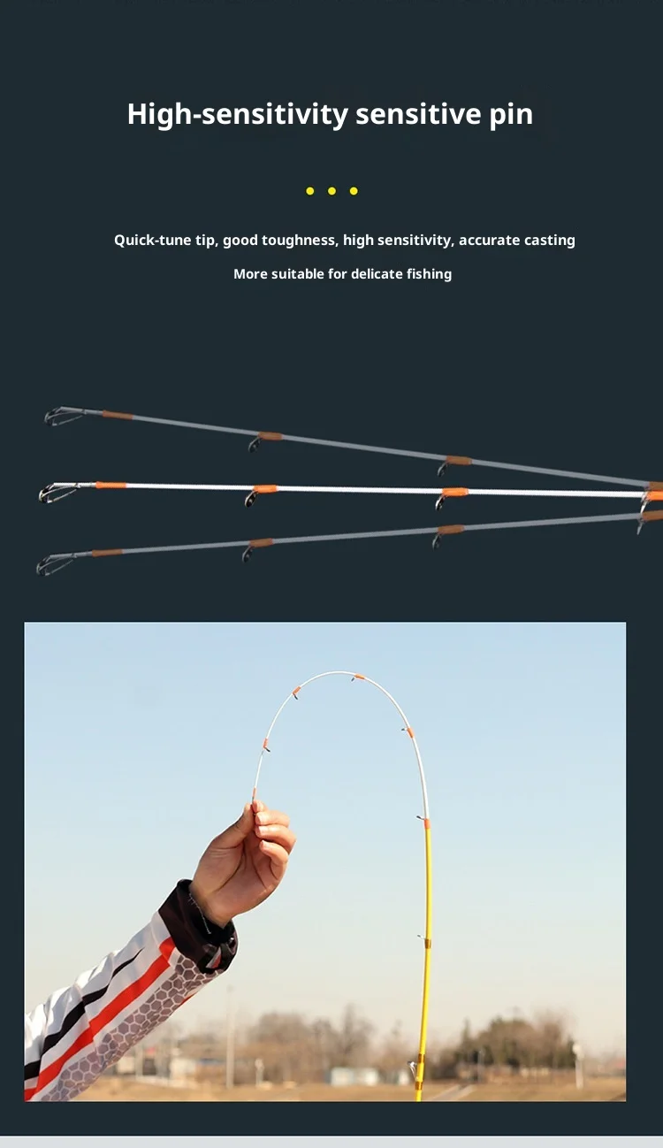 CHEERY White Fruit Boat Rod Carbon Carbon Lure Rod - view 9