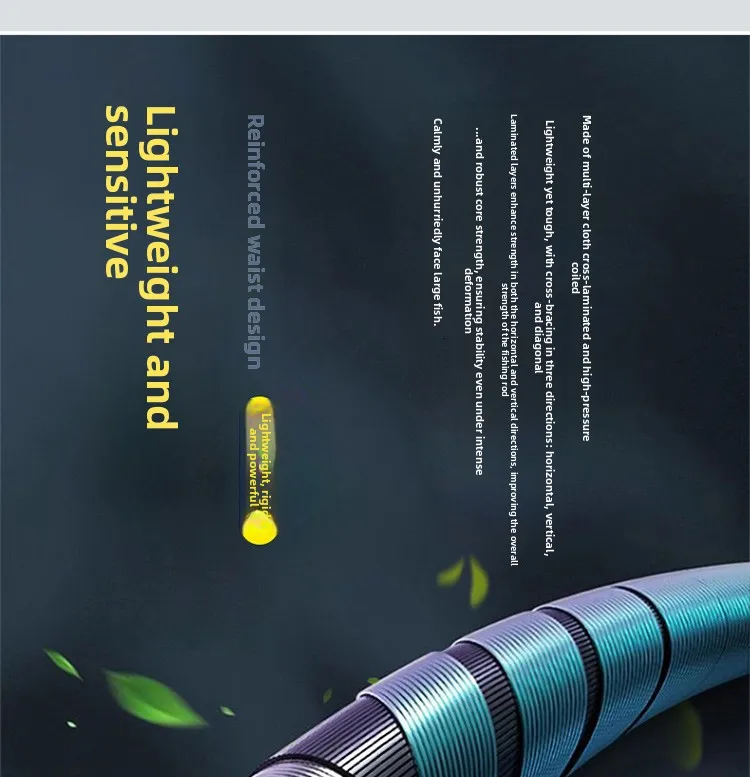 CHEERY White Fruit Boat Rod Carbon Carbon Lure Rod - view 13