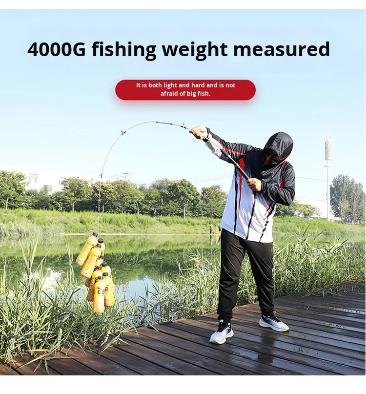 CHEERY Cross Border Export Transparent Carbon Carbon Fiber Lure Rod - view 8