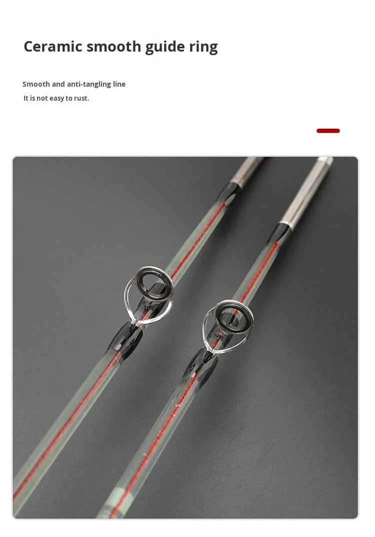 CHEERY Cross Border Export Transparent Carbon Carbon Fiber Lure Rod - view 11