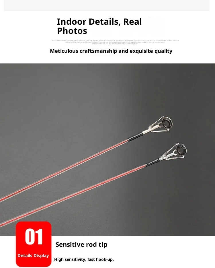 CHEERY Cross Border Export Transparent Carbon Carbon Fiber Lure Rod - view 13