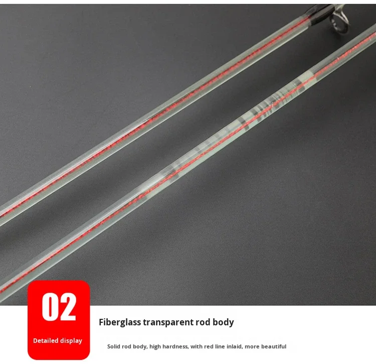 CHEERY Cross Border Export Transparent Carbon Carbon Fiber Lure Rod - view 14