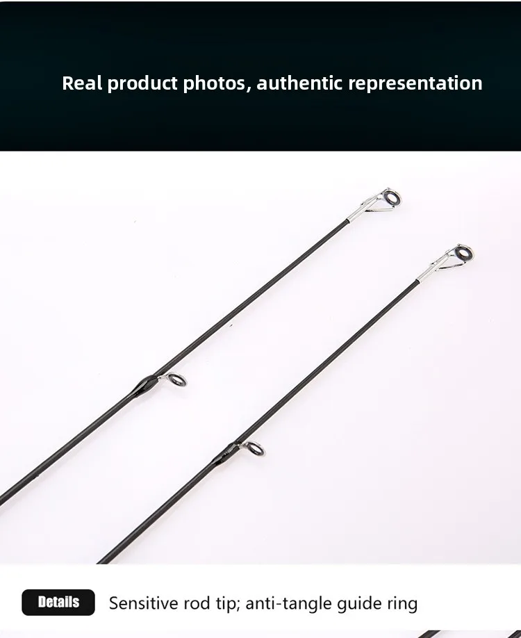 CHEERY New Multi Section Adjustable Carp Glass steel Lure Rod - view 15