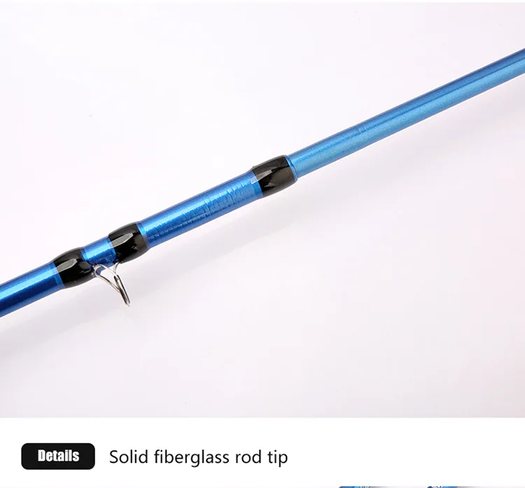 CHEERY New Multi Section Adjustable Carp Glass steel Lure Rod - view 17