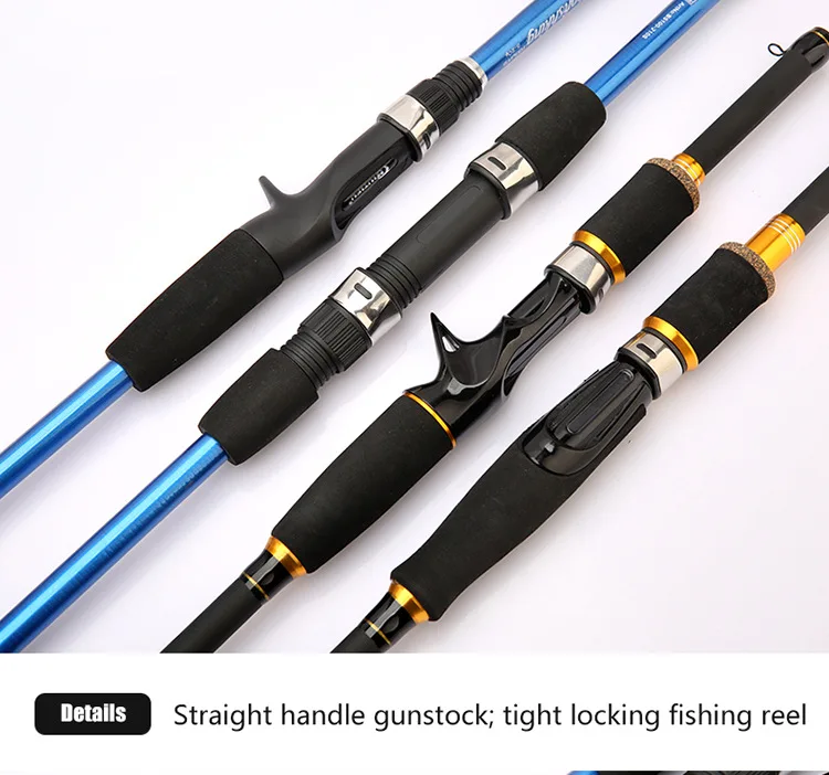 CHEERY New Multi Section Adjustable Carp Glass steel Lure Rod - view 18