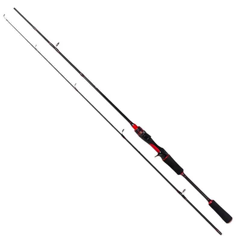 Carbon Bass Lure Rod Set with