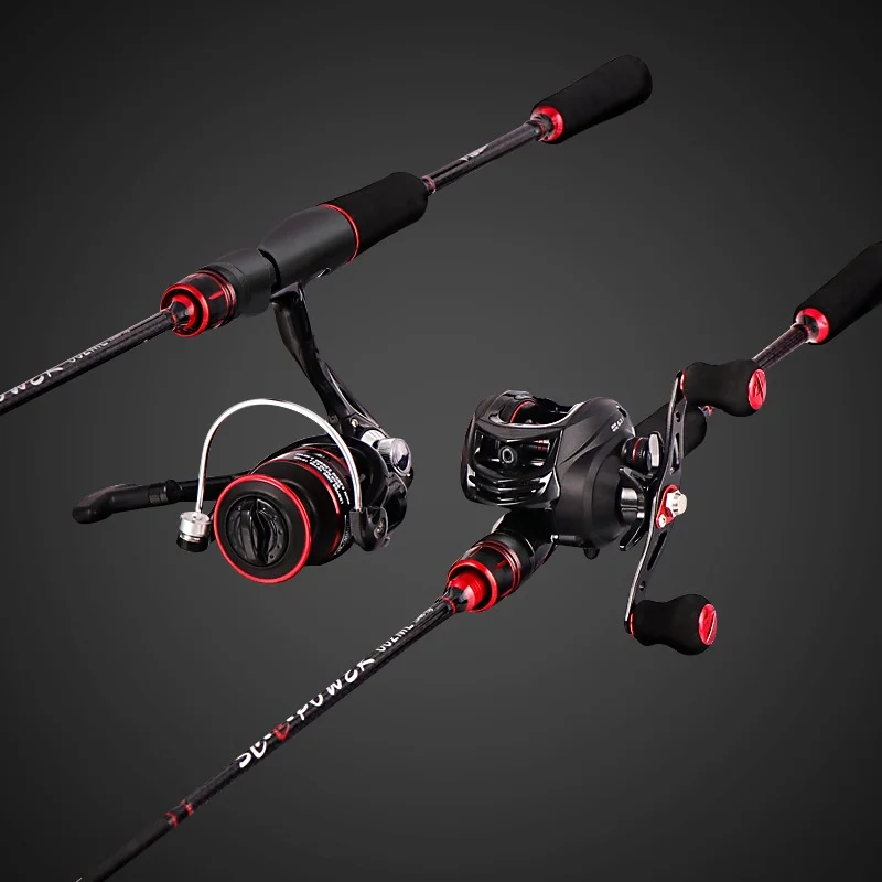 Carbon Bass Lure Rod Set with Carbon Lure Rod - view 2