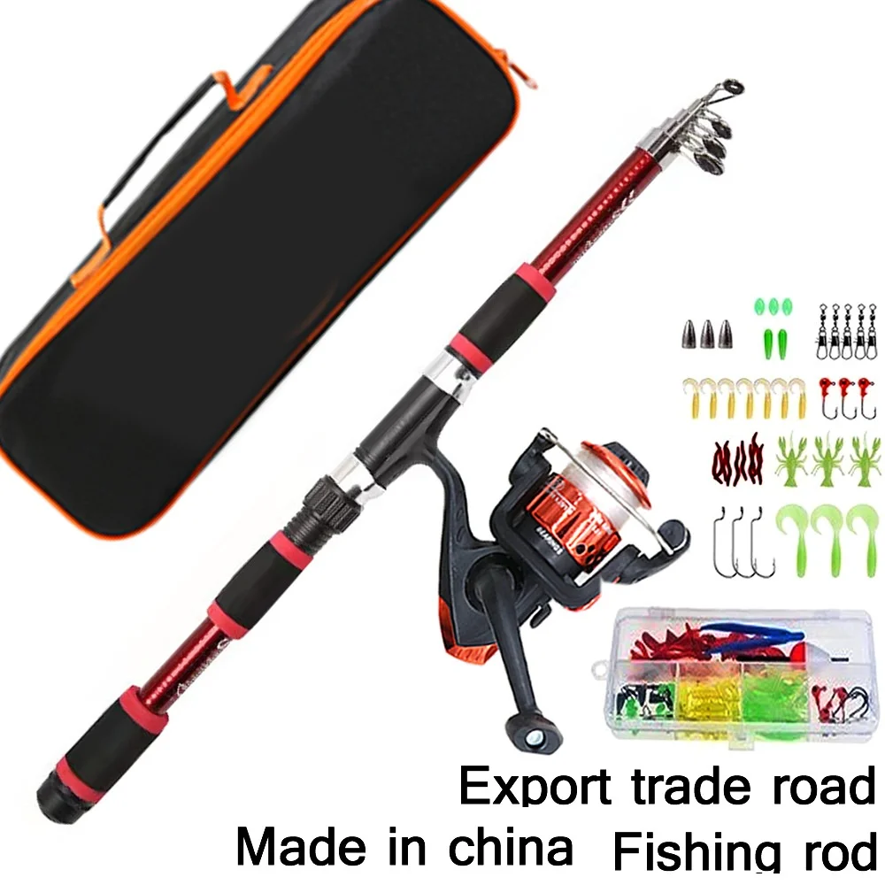 CHEERY Cross border Mini Telescopic Spinning Fiberglass Various - view 2
