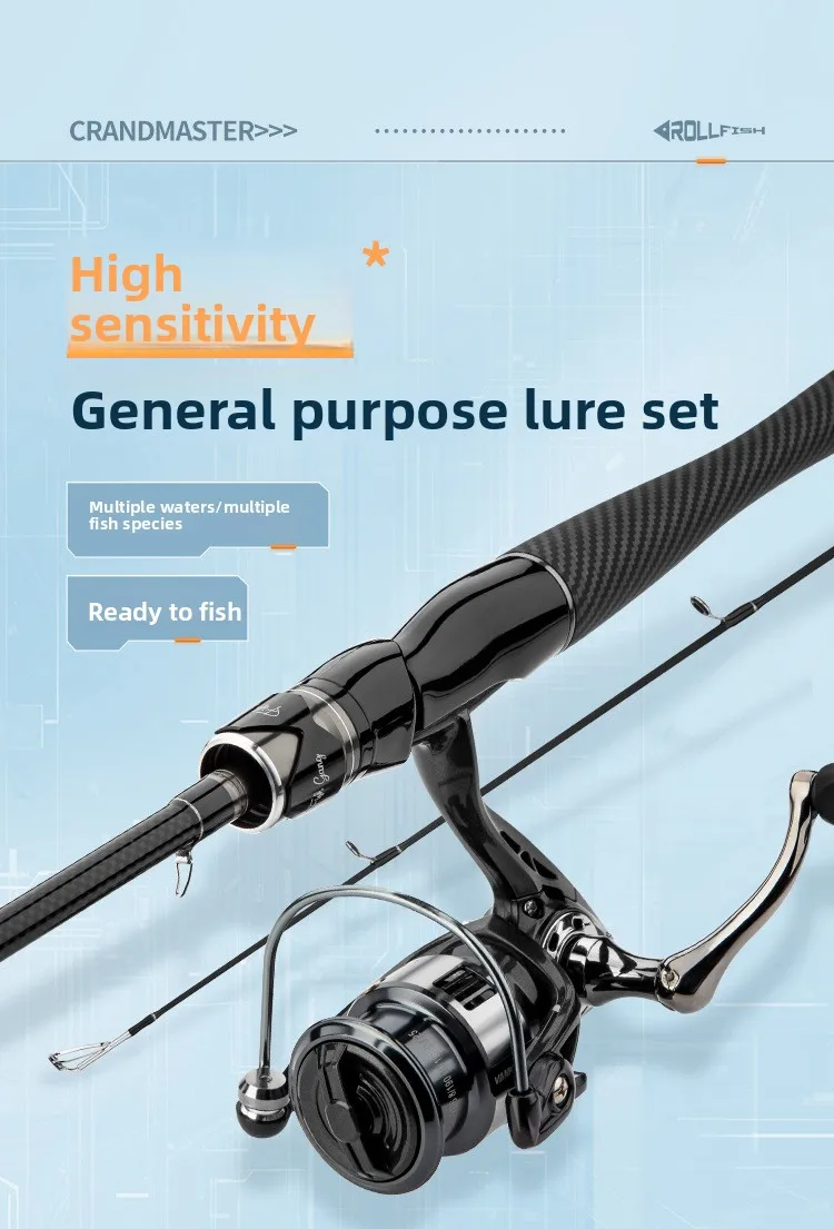 CHEERY 30T Single Rod Full Set Carbon LureFishing Rod - view 7