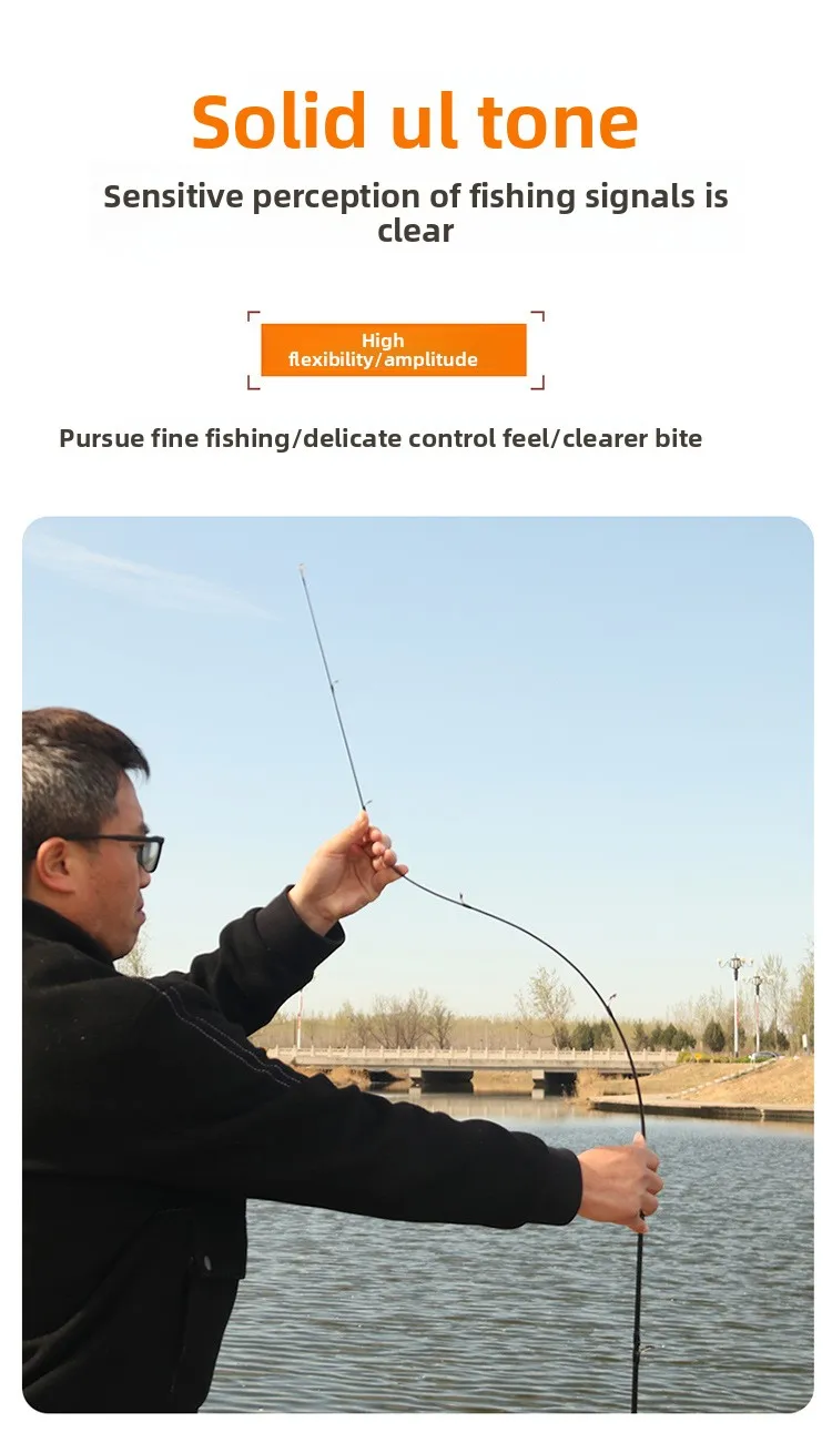 Luya Carbon Medium Action White Straight Carbon Lure Rod - view 9
