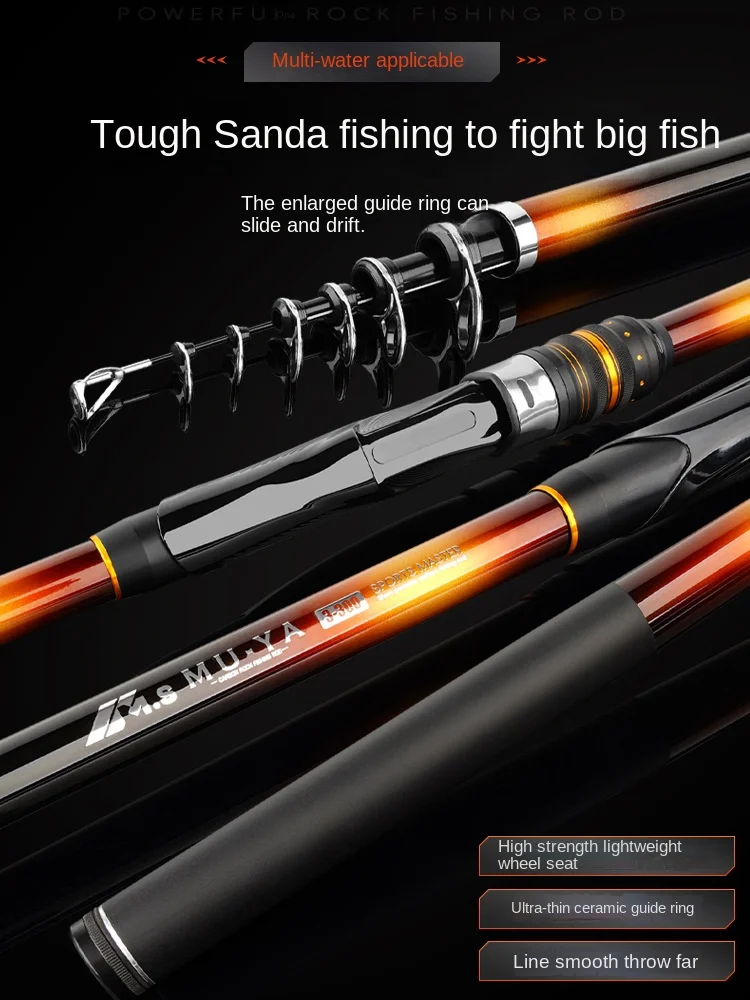CHEERY Carbon Rock Fishing Rod XY Carbon Fishing Rod - view 2