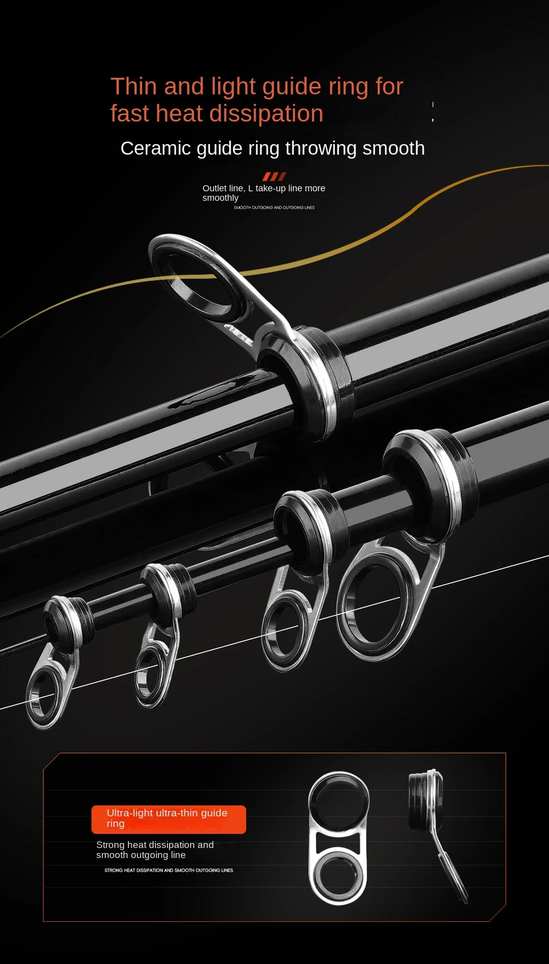 CHEERY Carbon Rock Fishing Rod XY Carbon Fishing Rod - view 11