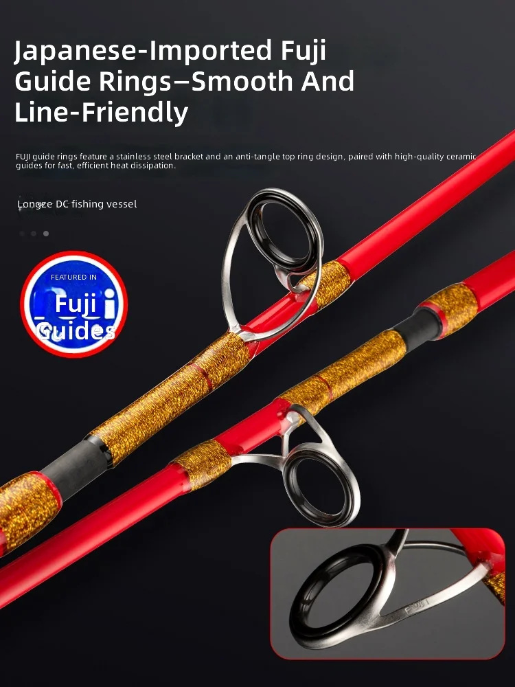 CHEERY Sea Fishing Offshore Small Boat Carbon Fishing Rod - view 3