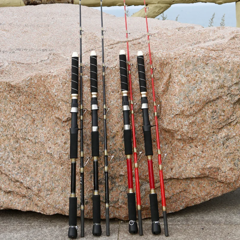 CHEERY Deep Sea Boat Fishing Rod glass steel Boat, raft pole - view 4