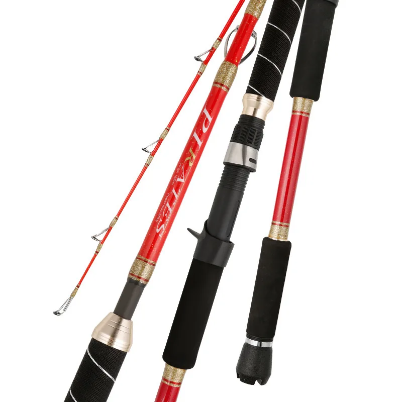 CHEERY Deep Sea Boat Fishing Rod glass steel Boat, raft pole - view 5