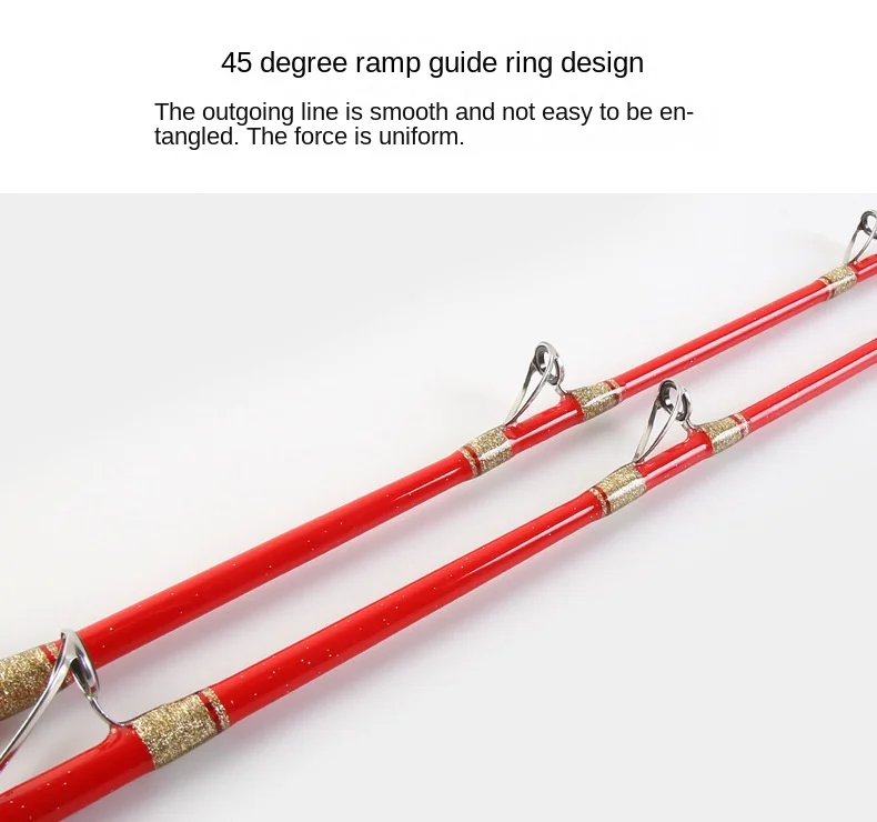 CHEERY Deep Sea Boat Fishing Rod glass steel Boat, raft pole - view 13