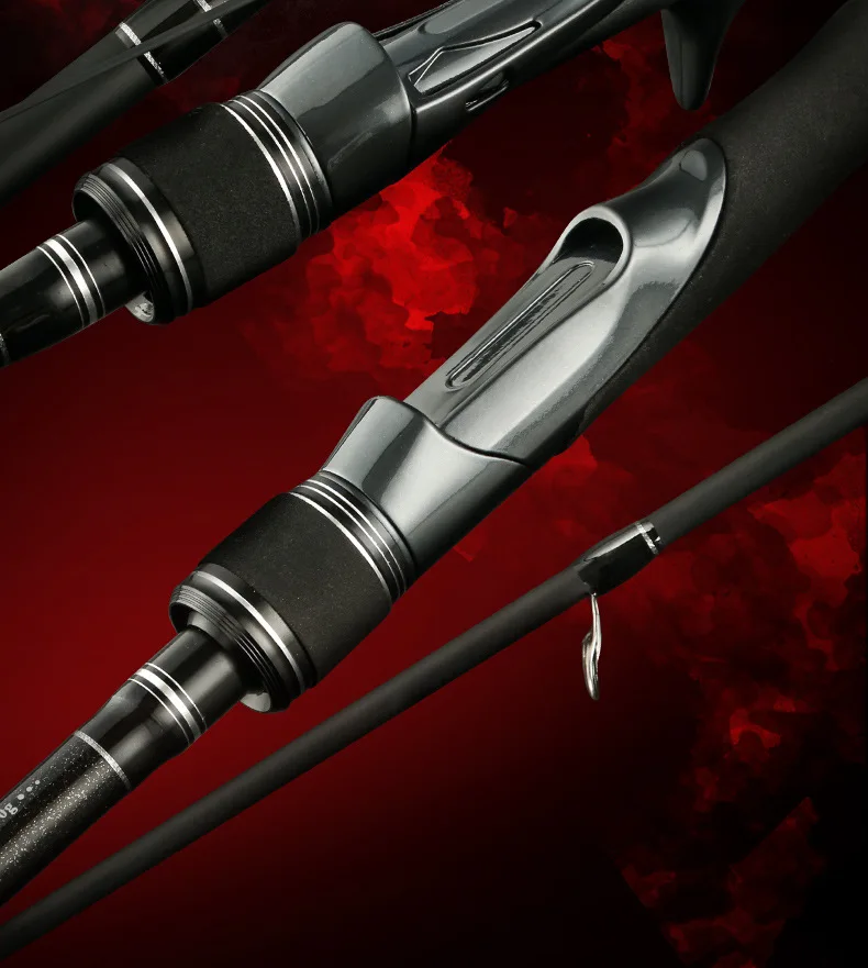 CHEERY Super Hard Straight Handle Carbon Carbon Luya Rod - view 13