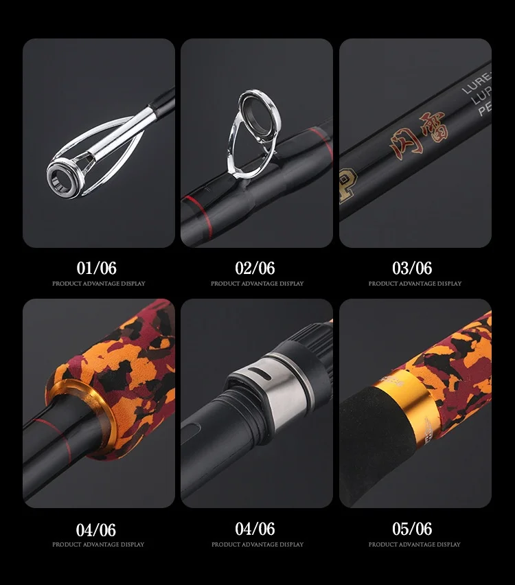 Cheery YG 1 Heavy Grass Area Carbon Lure Rod - view 8