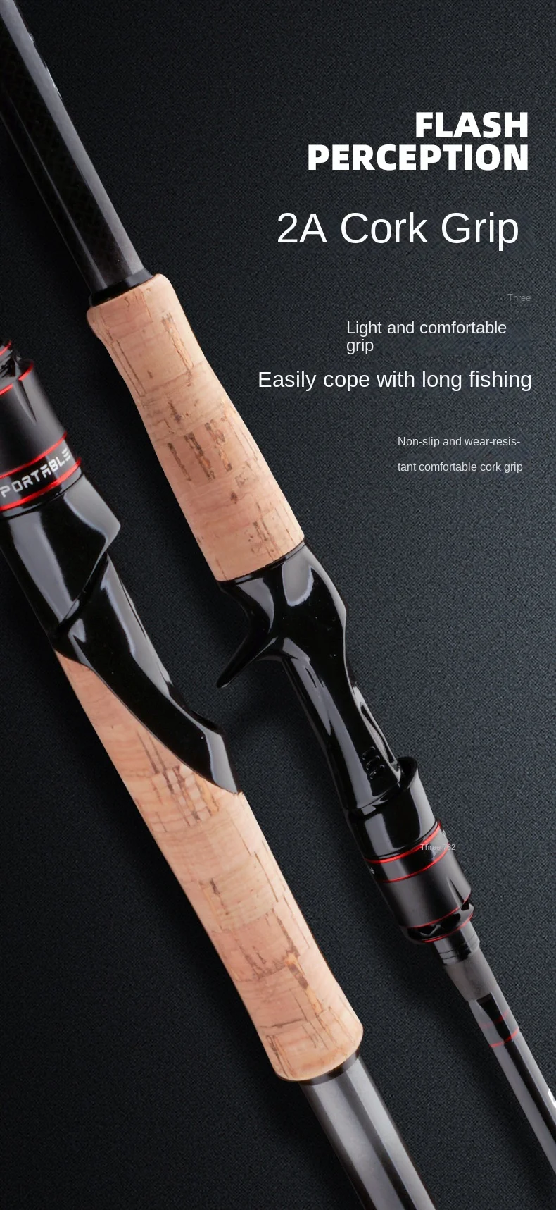 Carbon Universal Luya Five Section Portable Carbon Fishing Rod - view 16