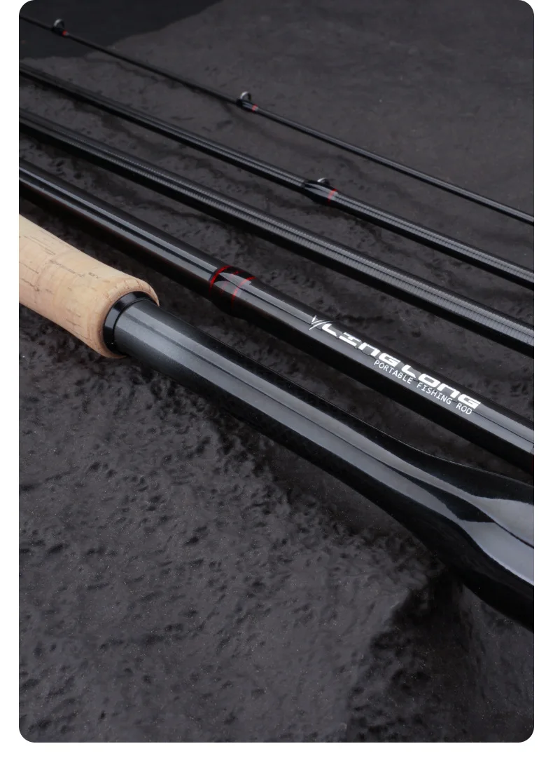 Carbon Universal Luya Five Section Portable Carbon Fishing Rod - view 17