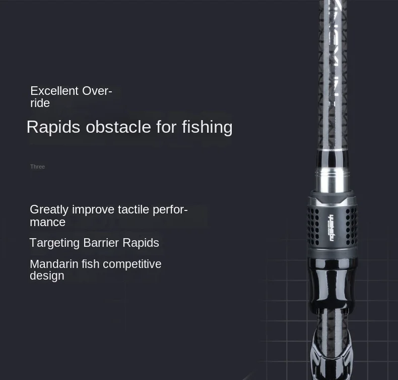 CHEERY Catching Large Taper Lure Worm Carbon Luya Rod - view 18