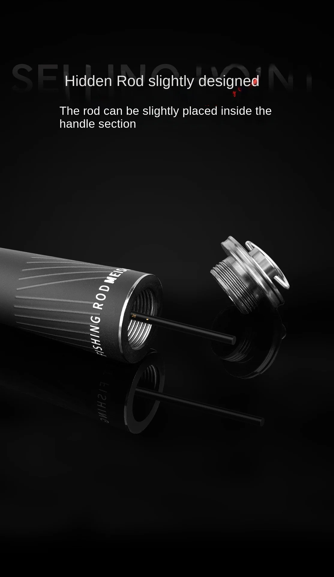 NEW Meisha Carbon Sea Raft Rod Carbon Raft Rod - view 16