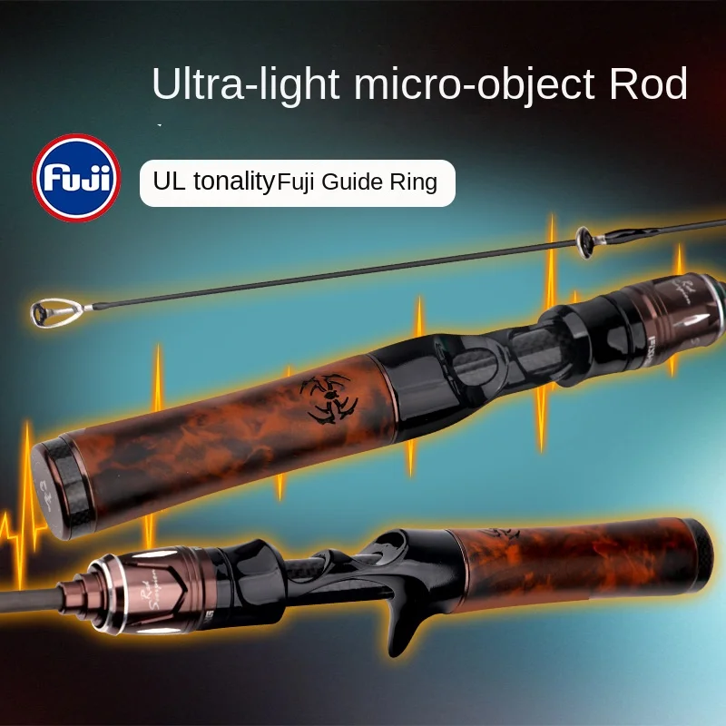 Cheery New Micro Rod Carbon Fuji Carbon Luya Rod - view 3