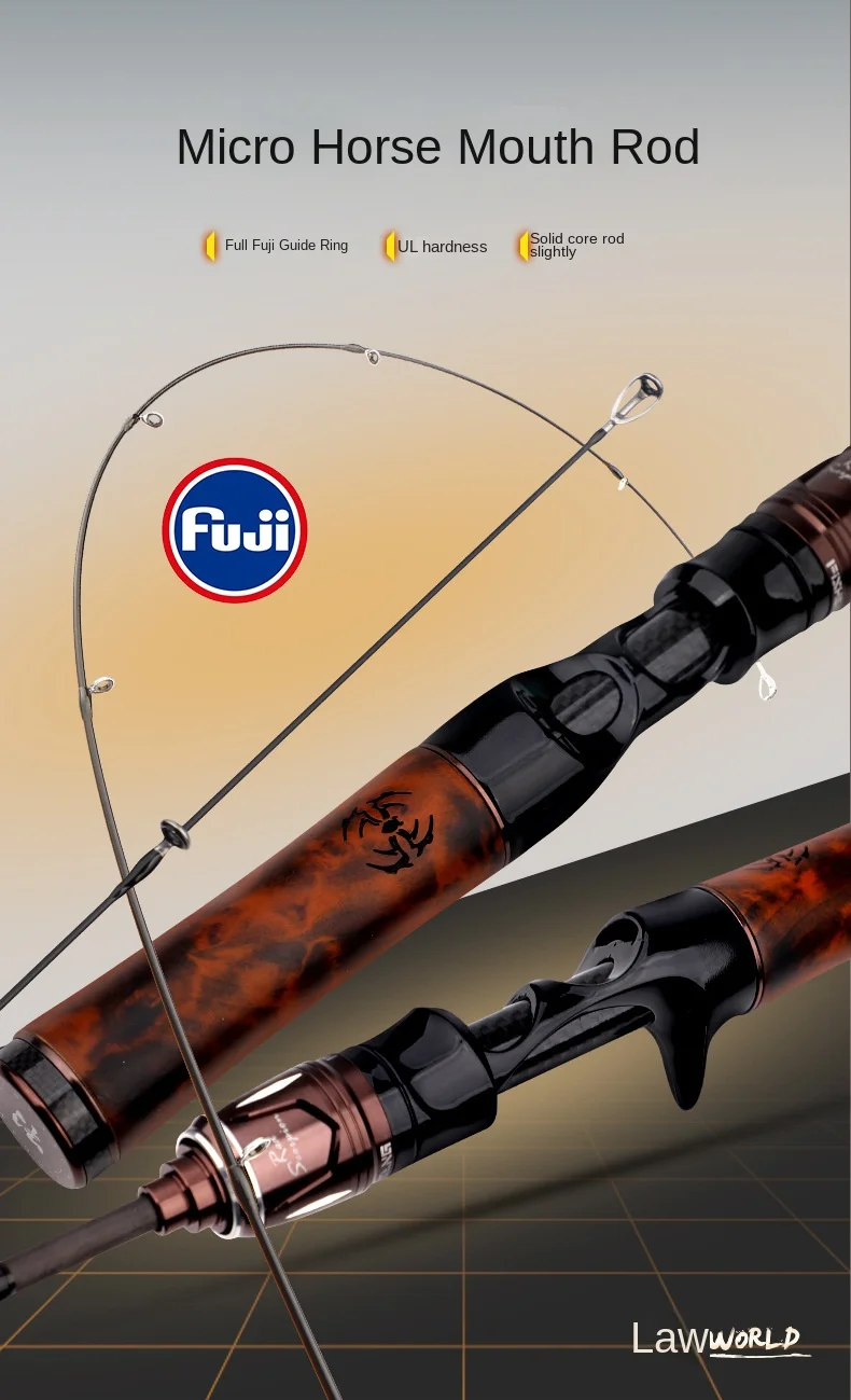 Cheery New Micro Rod Carbon Fuji Carbon Luya Rod - view 6