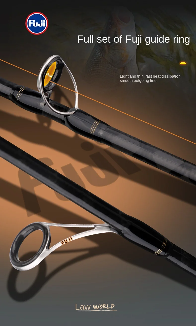 Cheery New Micro Rod Carbon Fuji Carbon Luya Rod - view 7