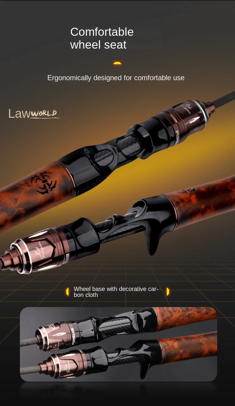 Cheery New Micro Rod Carbon Fuji Carbon Luya Rod - view 10