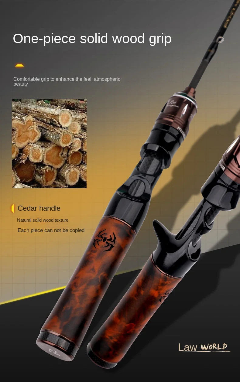 Cheery New Micro Rod Carbon Fuji Carbon Luya Rod - view 11