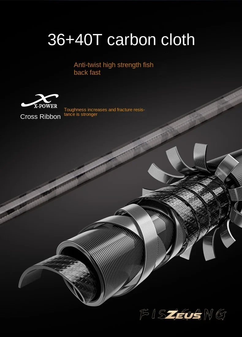 Cheery New Zeus Carbon Luya Rod Carbon Luya Rod - view 8