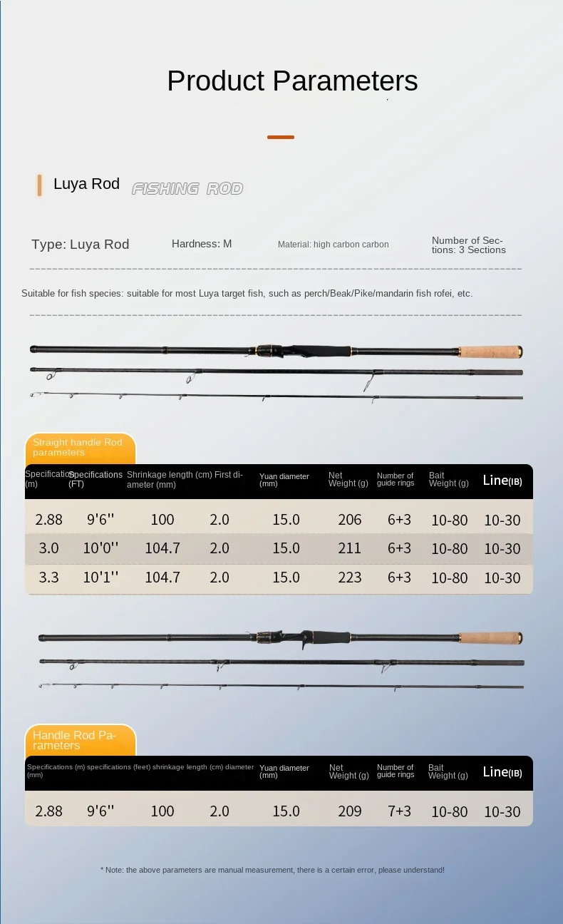 Cheery New Zeus Carbon Luya Rod Carbon Luya Rod - view 13