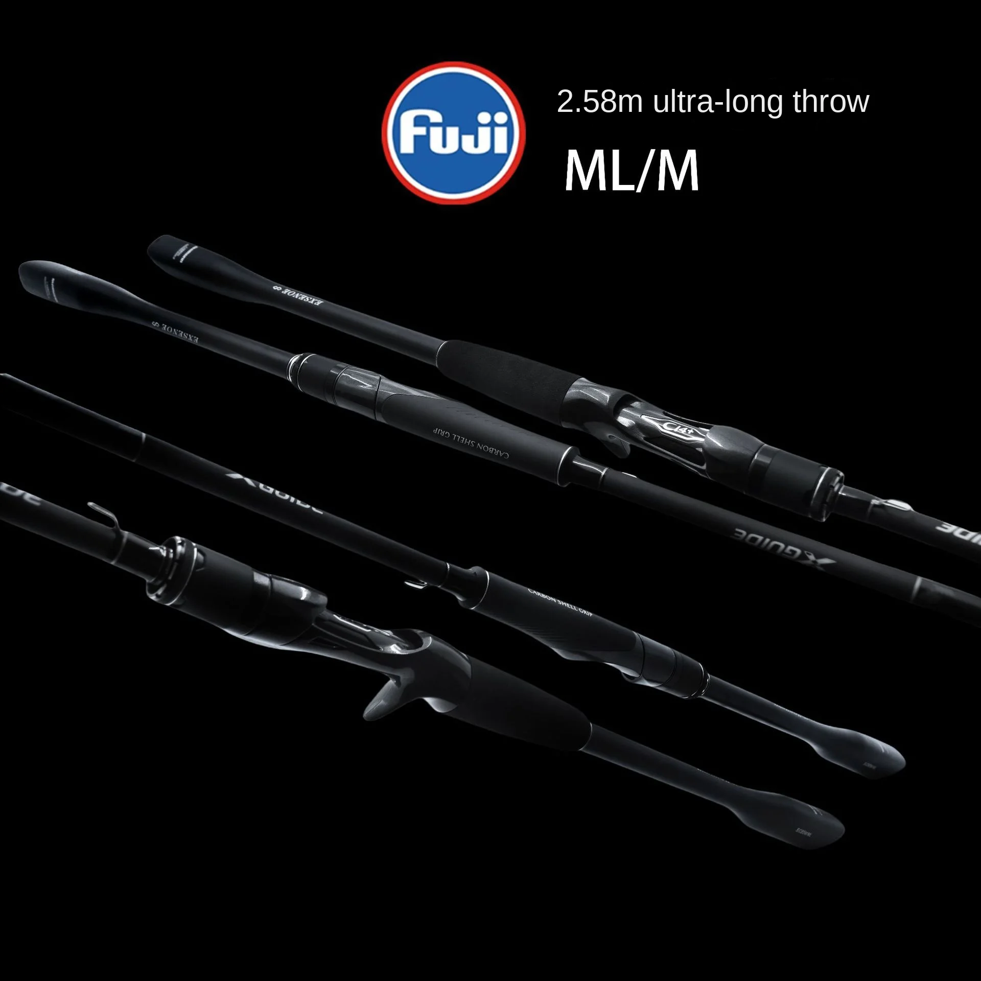 Cheery New 2 58m Carbon Long Carbon Luya Rod - view 1