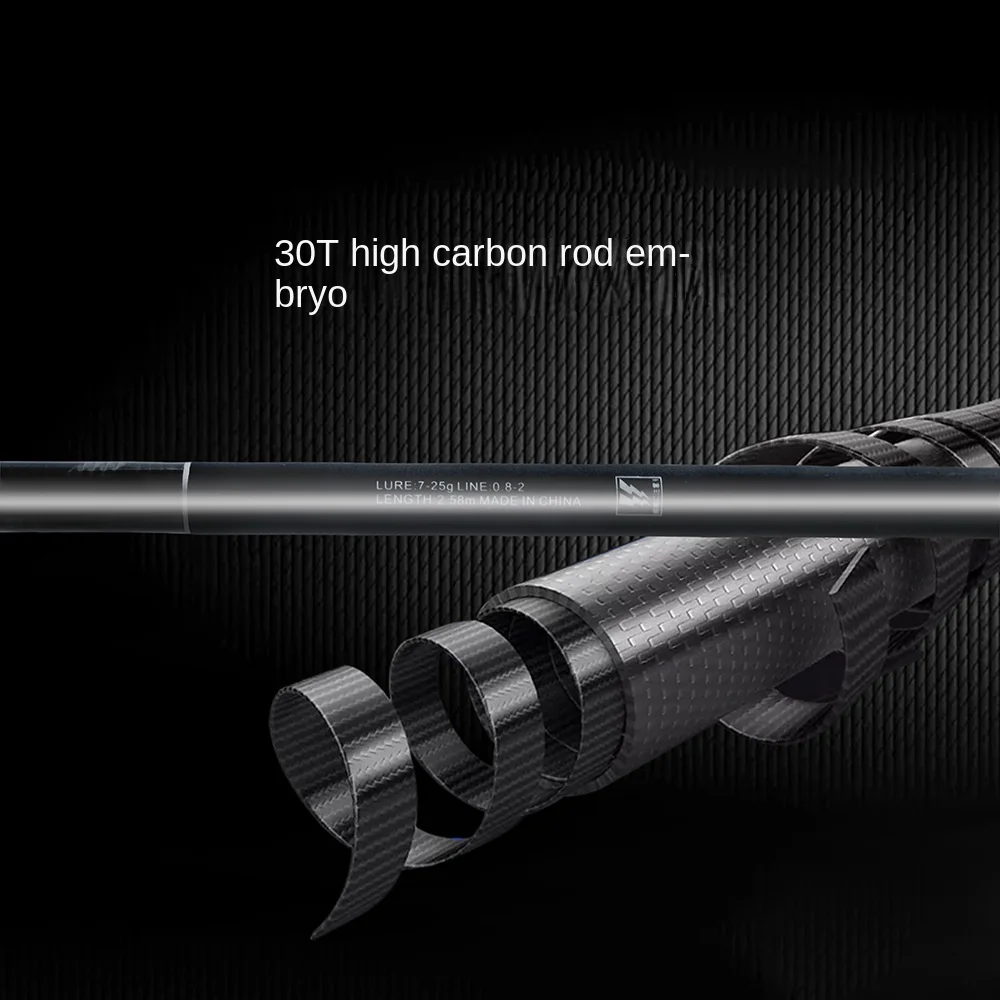 Cheery New 2 58m Carbon Long Carbon Luya Rod - view 8