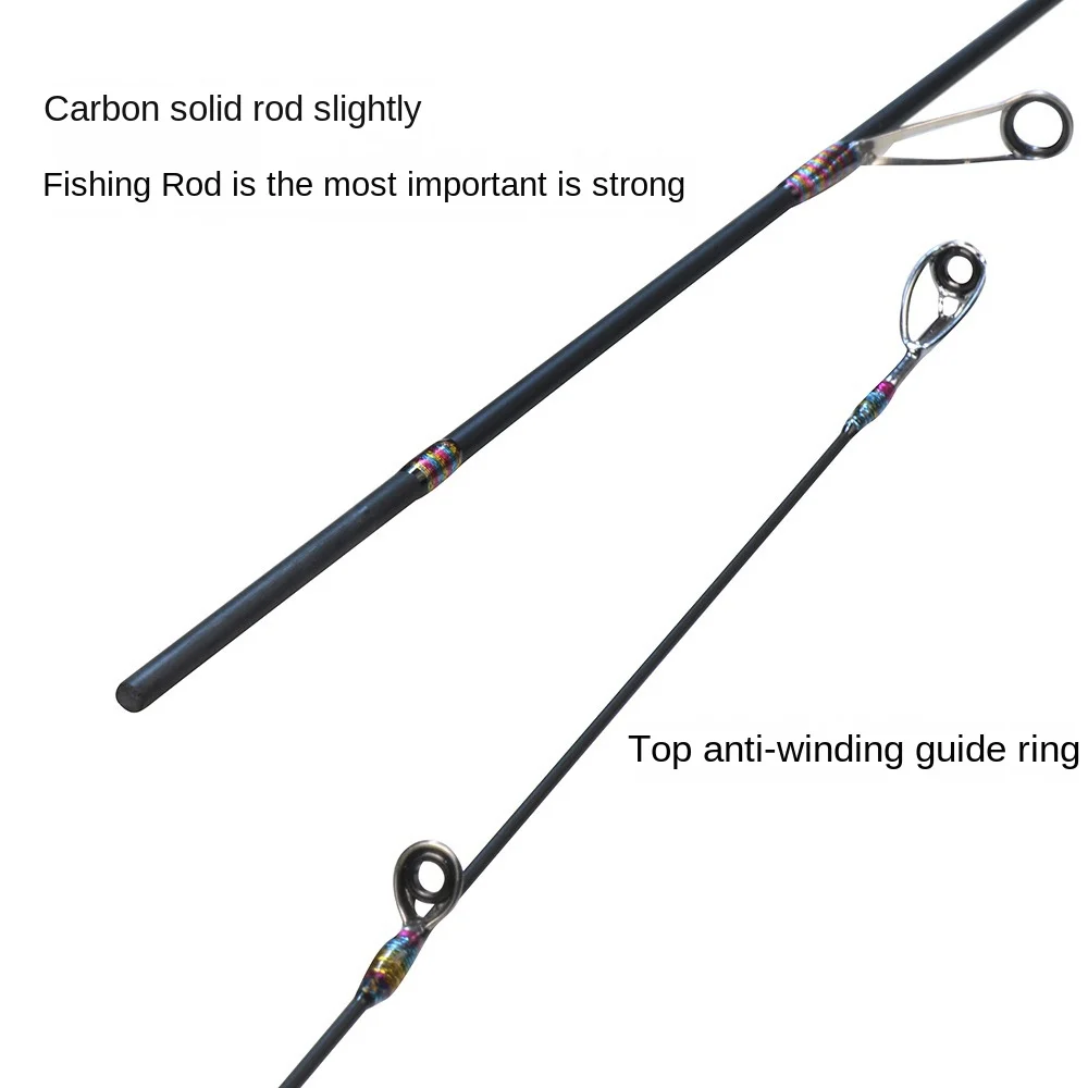 Cheery New Fuji Guide Ring Full Carbon Luya Rod - view 9