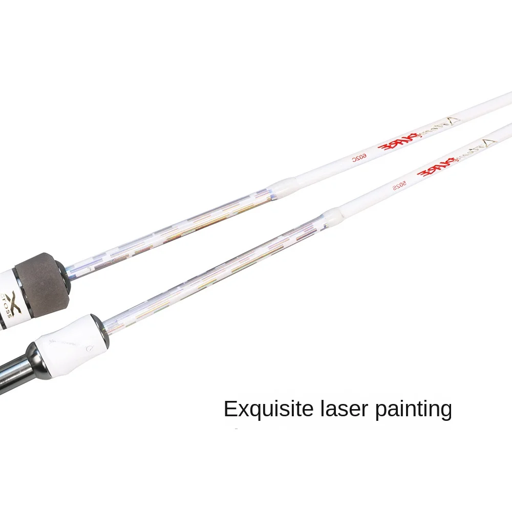 Cheery New Small White Solid Carbon Carbon Luya Rod - view 5