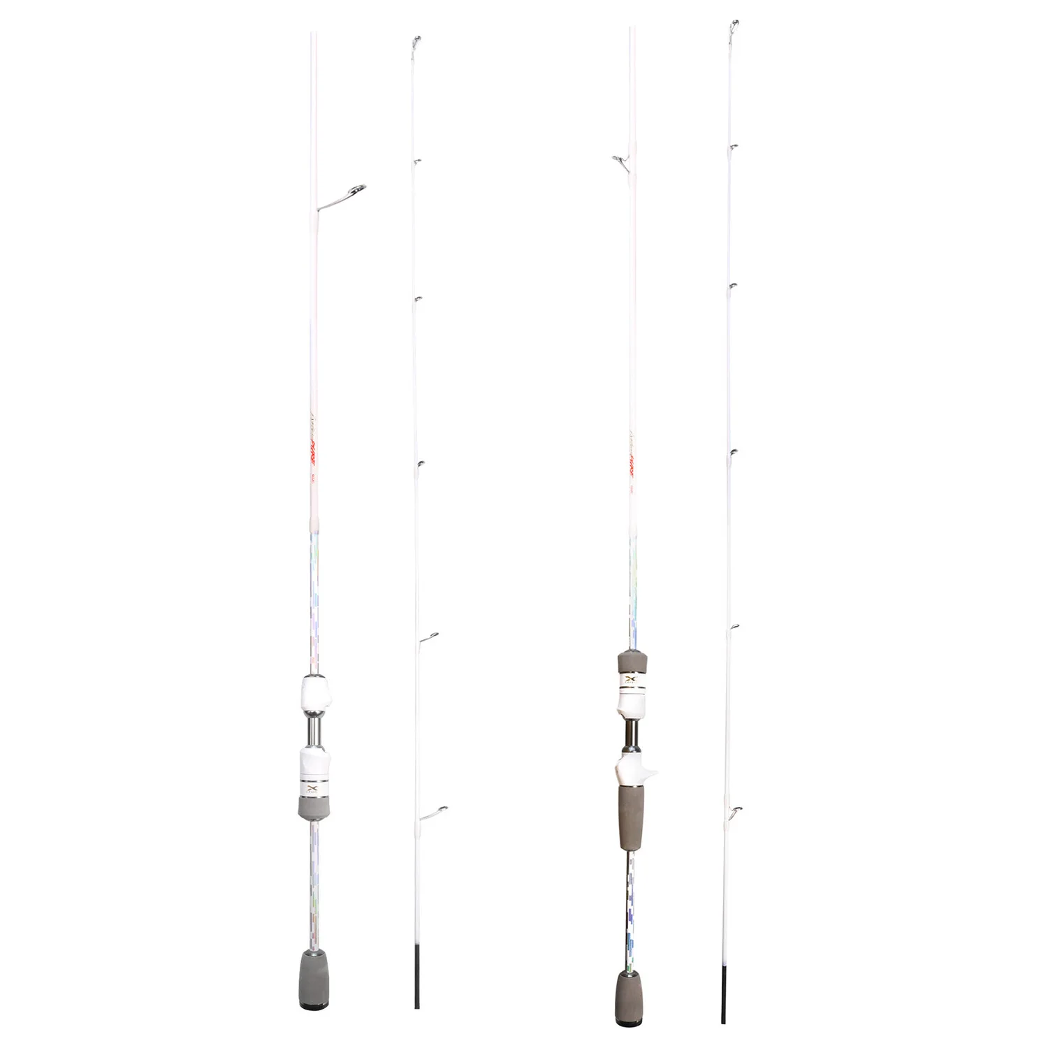 Cheery New Small White Solid Carbon Carbon Luya Rod - view 6