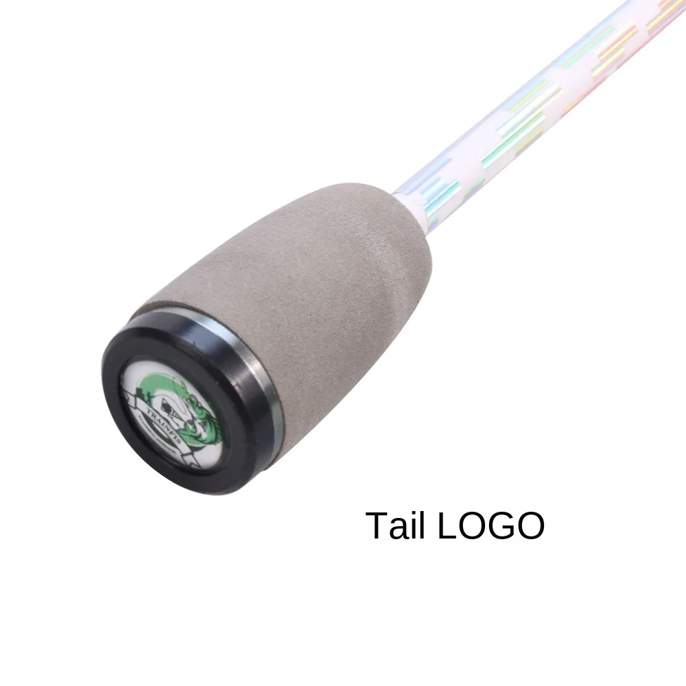 Cheery New Small White Solid Carbon Carbon Luya Rod - view 10