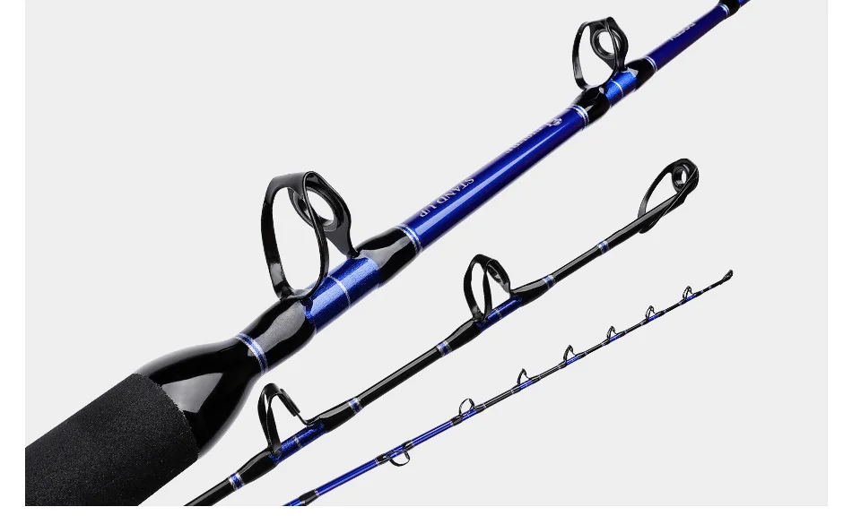 NOEBY Offshore Saltwater Rod Big Game Carbon Boat / Raft Rod - view 9